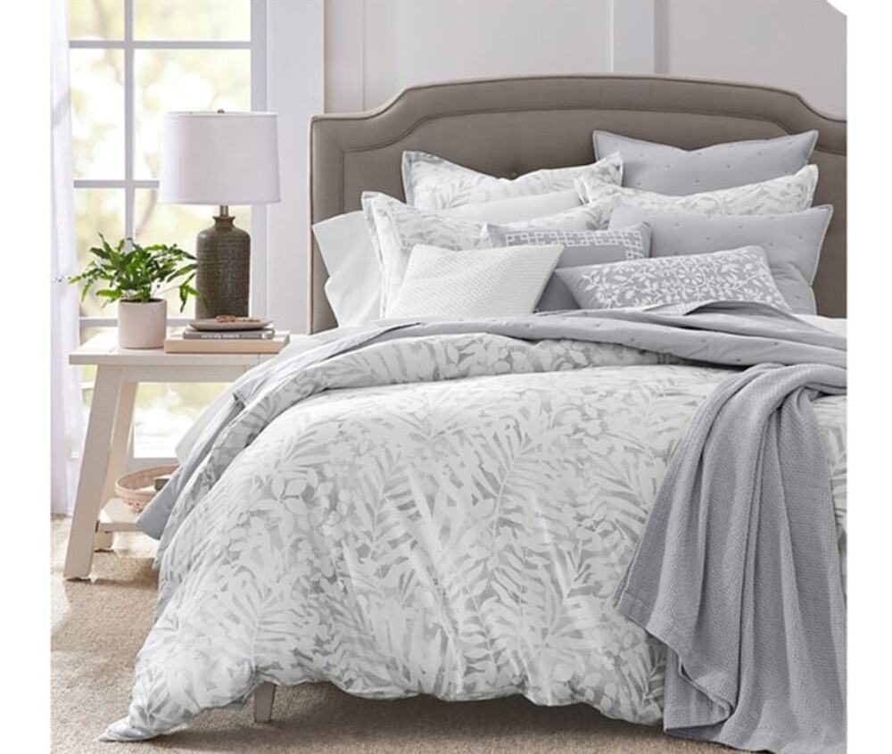 Sky Botanical Shade Twin Duvet Set